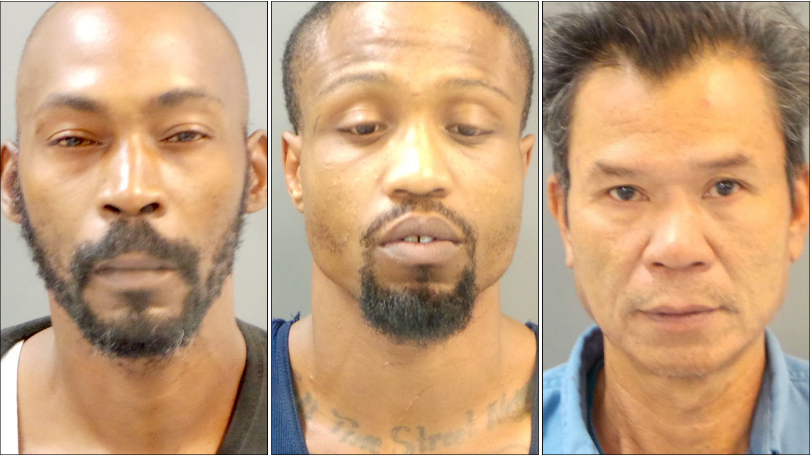 Maurice Whitt, Durrell Anderson and KhamKhay Samatmanivong